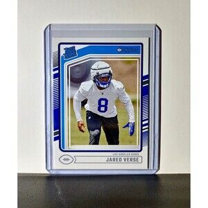 Jared Verse 2024 Panini Donruss NFL #341 Card Los Angeles Rams